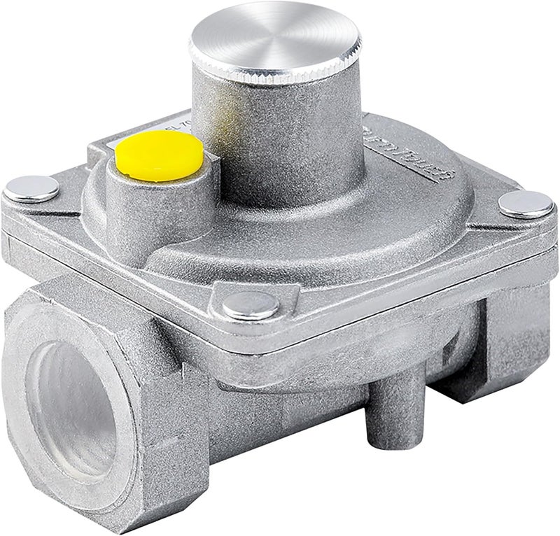 Awoco BurnTouch Gas Regulator 7010-5010 1/2 PSIG 1/2" NPT Natural Gas and Liquid Propane NAT 5" - LPG 10" WC, for Gas Ranges - Image 1